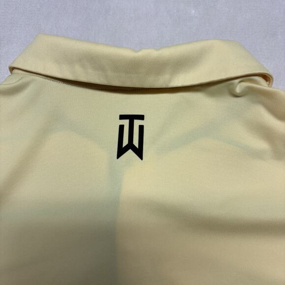 Nike Dri-Fit Tiger Woods Golf Polo Shirt Men's Size XL Yellow DR5318 RETIRED - Picture 8 of 12